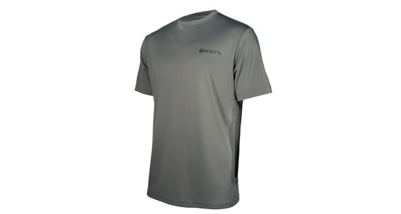 Image of Beretta Mens US Tech Short Sleeve T-Shirt, Grey Castlerock, Large TS541T13220911L