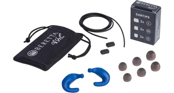 Image of Beretta Mini Headset E2 Ear Plug, Beretta Blue, CF121D00430560UNI