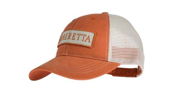 Image of Beretta Patch Trucker Hat, Pumpkin &amp; Stone, BC062016600226