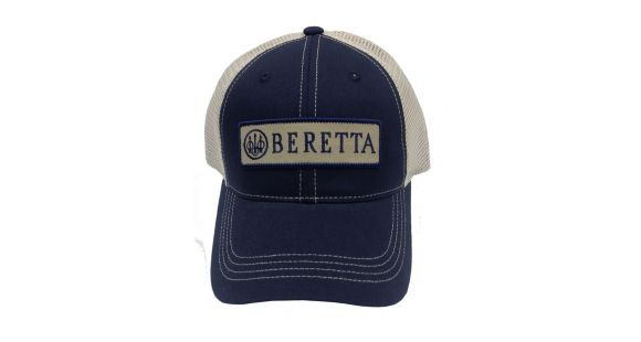 Image of Beretta Patch Trucker Hat, Navy BC062016600523