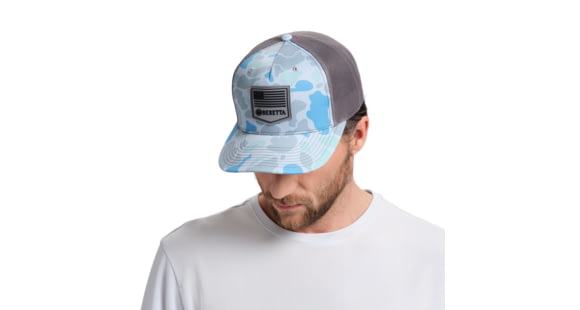 Image of Beretta PM Trucker Hat - Men's, Saltwater Duck Camo, One Size, BC050T1675085S