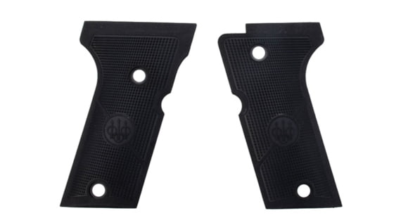 Image of Beretta Polymer Thin Grip Panels, 92X Compact, Black, JG92XCTG