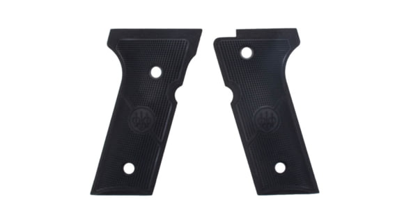 Image of Beretta Polymer Thin Grip Panels, 92X Full Size, Black, JG92XTG