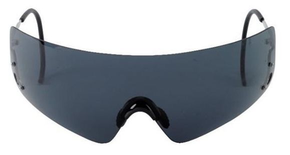 Image of Beretta Shooting Glasses with Black Lenses, Metal Frame with Hard Case, Black OCA800020999