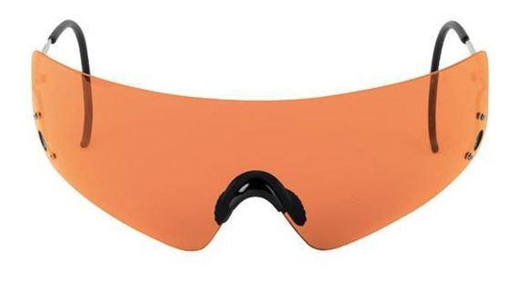 Image of Beretta Shooting Glasses with Orange Lenses, Metal Frame with Hard Case, Orange OCA800020407