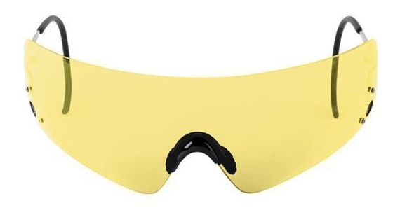 Image of Beretta Shooting Glasses with Yellow Lenses, Metal Frame with Hard Case, Yellow OCA800020201