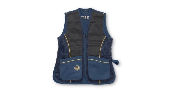 Image of Beretta Women's Silver Pigeon Shooting Vest, Navy, 2XL GT30007458XXL