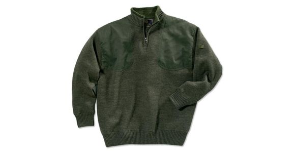 Image of Beretta Sweater Wind Barrier Lining, Short Zip, Loden, Large PU34701975L