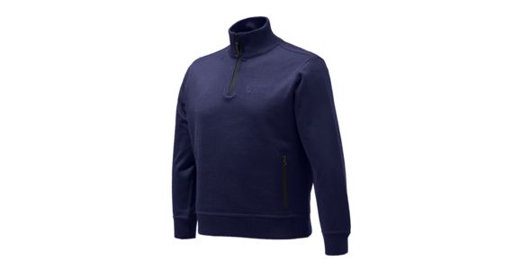 Image of Beretta Technowindshield Half Zip, Blue Total Eclipse, XXXL, PU421T12010504XXXL