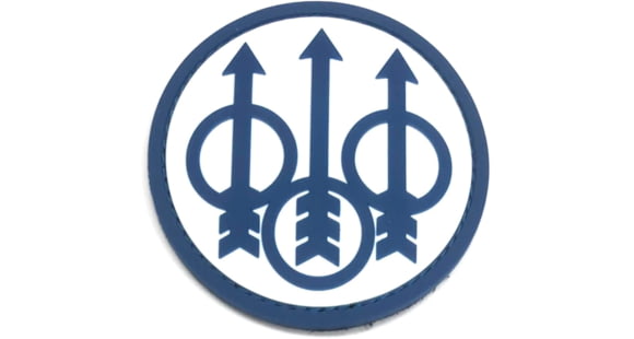 Image of Beretta Tirident Patch, Navy/White, PATCHCORP