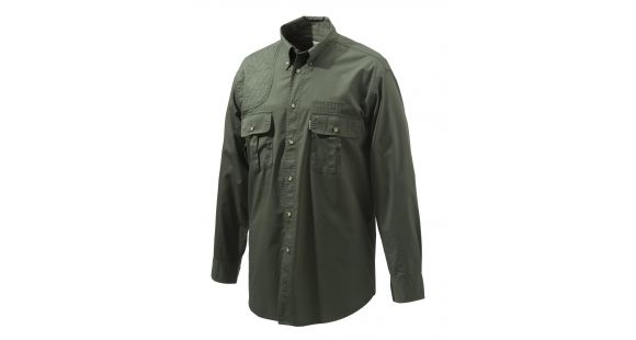 Image of Beretta TM Shooting Shirt L/S, Green, XXXL, LU152075610715XXXL