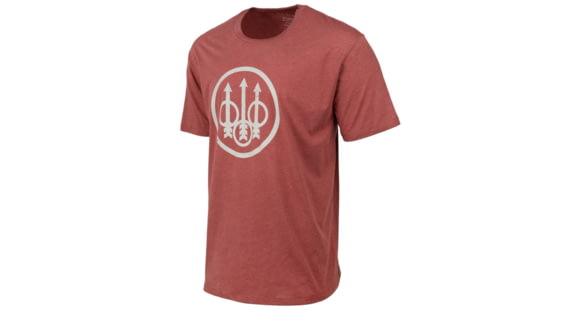 Image of Beretta Trident Logo T-Shirt - Men's, Short Sleeve, Brick, 2XL, TS228T18900315XXL