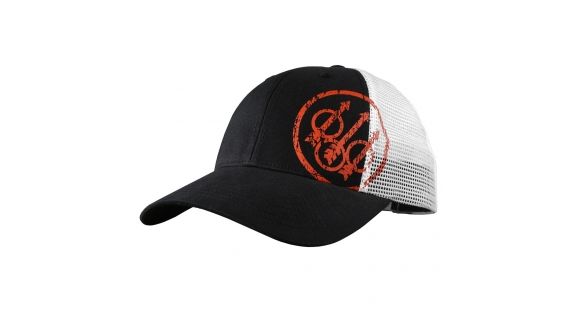 Image of Beretta Trident Sporting Trucker Cap, Black and White, One Size Fits All, BC152016600953