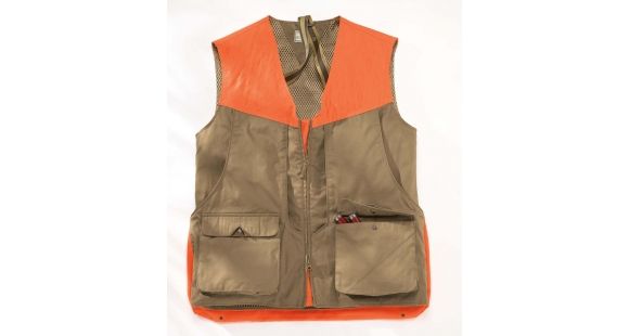 Image of Beretta Upland Vest, Light Brown/ Orange, XX-Large GUX32587081GXXL