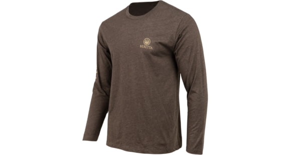 Image of Beretta USA 2.0 T-Shirt - Men's, Long Sleeve, Brown, 3XL, TS230T18900815XXXL