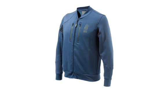 Image of Beretta Veterans Bomber Sweatshirt,Eclipse Blue,Large FU151T09910504L