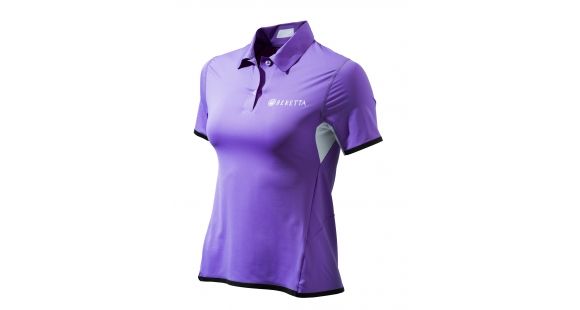 Image of Beretta Womens Hi-Tech Performance Polo Shirt,Lilla,XL MD012T1085031EXL