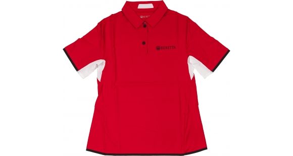 Image of Beretta WoMen's Hi-Tech Performance Polo Shirt,Tango Red,2XL MD012T10850321XXL