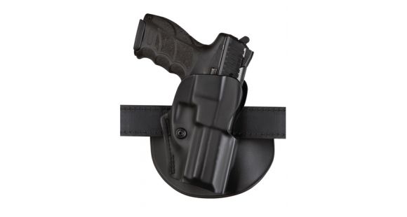 Image of Safariland 5198 Open Top Paddle &amp; Belt Slide Holster, Walther P99 2008 Model, Right Hand, STX Plain, Black, 5198-384-411