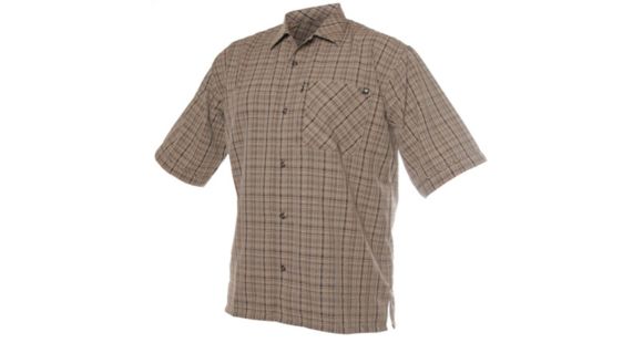 Image of Blackhawk Casual Short Sleeve Shirt, Green Plaid, Small
