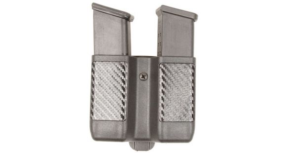 Image of BlackHawk Double Magazine Case, 9mm/.40 cal/.45 cal/10 mm/.357 Sig, Carbon Fiber, Black, Double Stack, 410610CBK