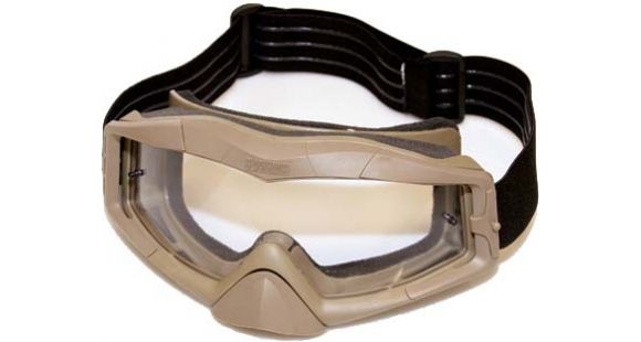 Image of BlackHawk A.C.E. Tactical Goggles, Coyote Tan w/Clear Lens 85AC00CT