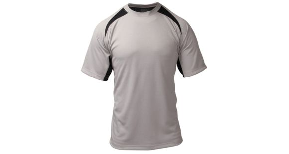 Image of BlackHawk Short Sleeve Warrior Wear Athletic Crew Shirt, Grey, Medium