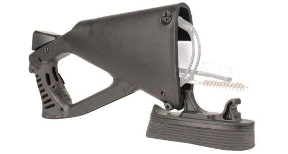 Image of Blackhawk Axiom TH Thumbhole Rifle Stock - SA Remington 700BDL Rifle, Black - K92000-C