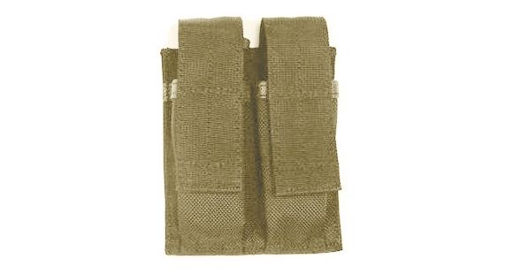 Image of BlackHawk Belt Mounted Double Magazine Pouch, Coyote Tan 51PM01CT