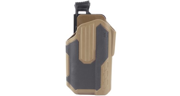 Image of BlackHawk Omnivore Multifit Holster, Universal, Right Hand, Matte, Coyote Tan/Black, 419001BCR