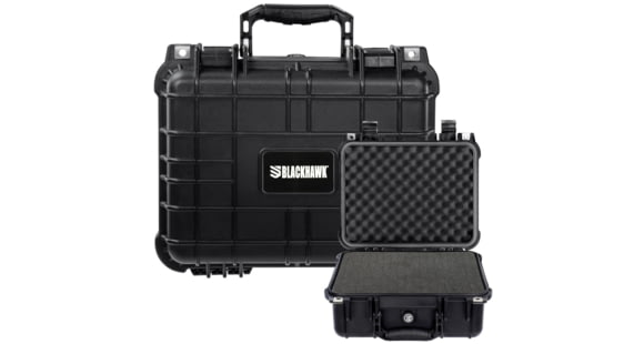 Image of BlackHawk Compact 13.37in Waterproof Gear Hard Case w/Foam, Black, BH00001