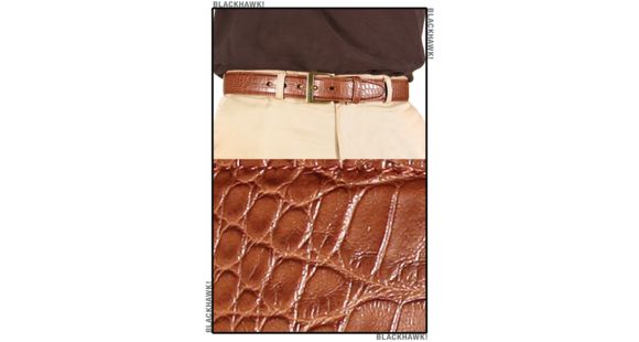 Image of BlackHawk CQC Pistol Belt, Gator Brown, 1.5in Wide, 30in Waist 410330GBN