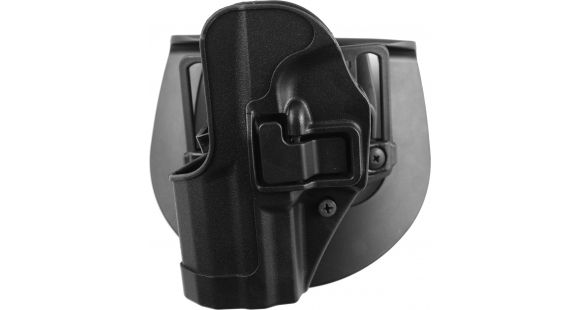 Image of BlackHawk CQC SERPA w/Beltloop &amp; Paddle Holsters, Left Hand, Black, 410509BK-L