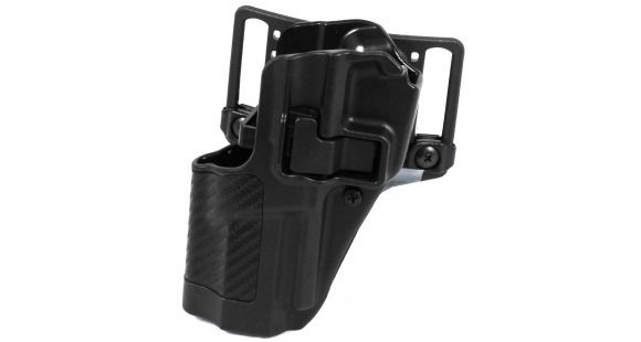 Image of BlackHawk SERPA CQC Belt Loop/Paddle Active Retention Holsters, Walther P99, Left Hand, Matte, Black, 410024BK-L