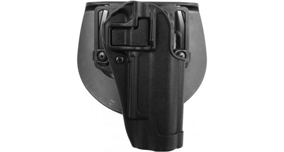 Image of BlackHawk CQC SERPA w/Belt Loop and Paddle Holsters, Colt 1911 Government 5in, Right Hand, Matte, Black, 410503BK-R
