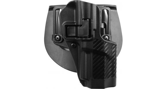 Image of BlackHawk SERPA CQC Belt Loop/Paddle Active Retention Holsters, FN Five-seveN, Right Hand, Matte, Black, 410018BK-R