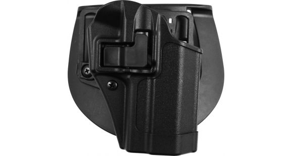 Image of USED, BlackHawk CQC SERPA w/Belt Loop and Paddle Holsters, Right Hand, Black, 410505BK-R