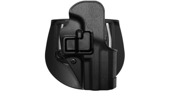 Image of BlackHawk CQC SERPA w/Belt Loop and Paddle Holsters, Heckler &amp; Koch P2000, Right Hand, Matte, Black, 410516BK-R