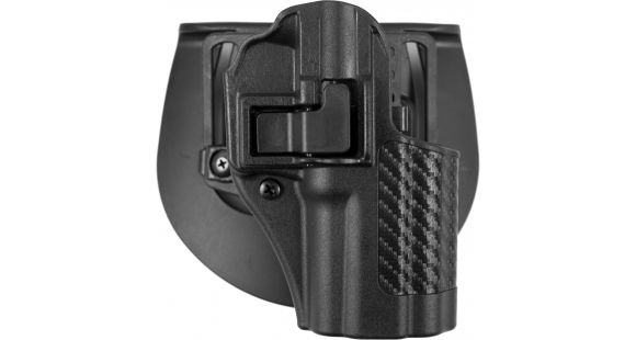 Image of BlackHawk CQC SERPA Holsters, Springfield Armory XD/Springfield Armory XD-M, Right Hand, Matte, Black, 410007BK-R