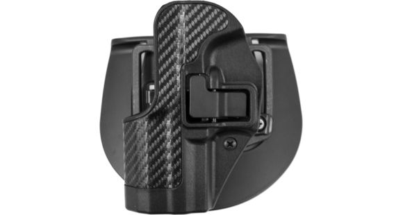Image of BlackHawk CQC SERPA w/Beltloop &amp; Paddle Holsters, Left Hand, Black, 410009BK-L