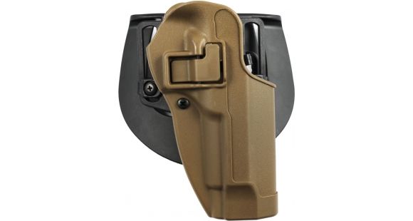 Image of BlackHawk CQC SERPA w/Belt Loop and Paddle Holsters, Beretta 92/Beretta 96, Right Hand, Matte, Coyote Tan, 410504CT-R