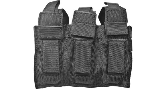 Image of BlackHawk Duty Triple Pistol Magazine Pouch, TalonFlex, Black - 52PMK3BK