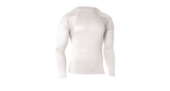 Image of Blackhawk Engineered Fit Mock Neck Shirt, Long Sleeve, White, Small, 84BS04WH-SM