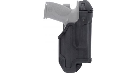 Image of BlackHawk Epoch Level 3 Light Bearing Duty Holsters, Smith &amp; Wesson M&amp;P 45, Left Hand, Tactical Matte, Black, 44E645BK-L