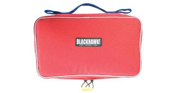 Image of Blackhawk Fire/EMS STOMP II Med Pack Accessory Pouch w/ Blue handle, Red 60ES02RD