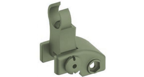 Image of BlackHawk Folding Front Back-Up Iron Sight, Olive Drab 71BU02OD
