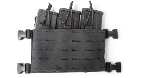 Image of BlackHawk Foundation Series Placard MOLLE w/ Kangaroo, Black, 37FS12BK