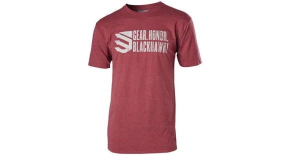 Image of BlackHawk Gear. Honor. T-Shirt, Burgundy, XX Large, GT02BG2XL