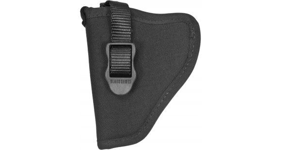 Image of BlackHawk Nylon Hip Holster, Left Hand, Matte, Black, 73NH00BK-L