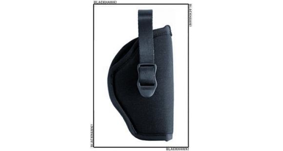 Image of BlackHawk Nylon Hip Holster, Left Hand, Matte, Black, 73NH06BK-L
